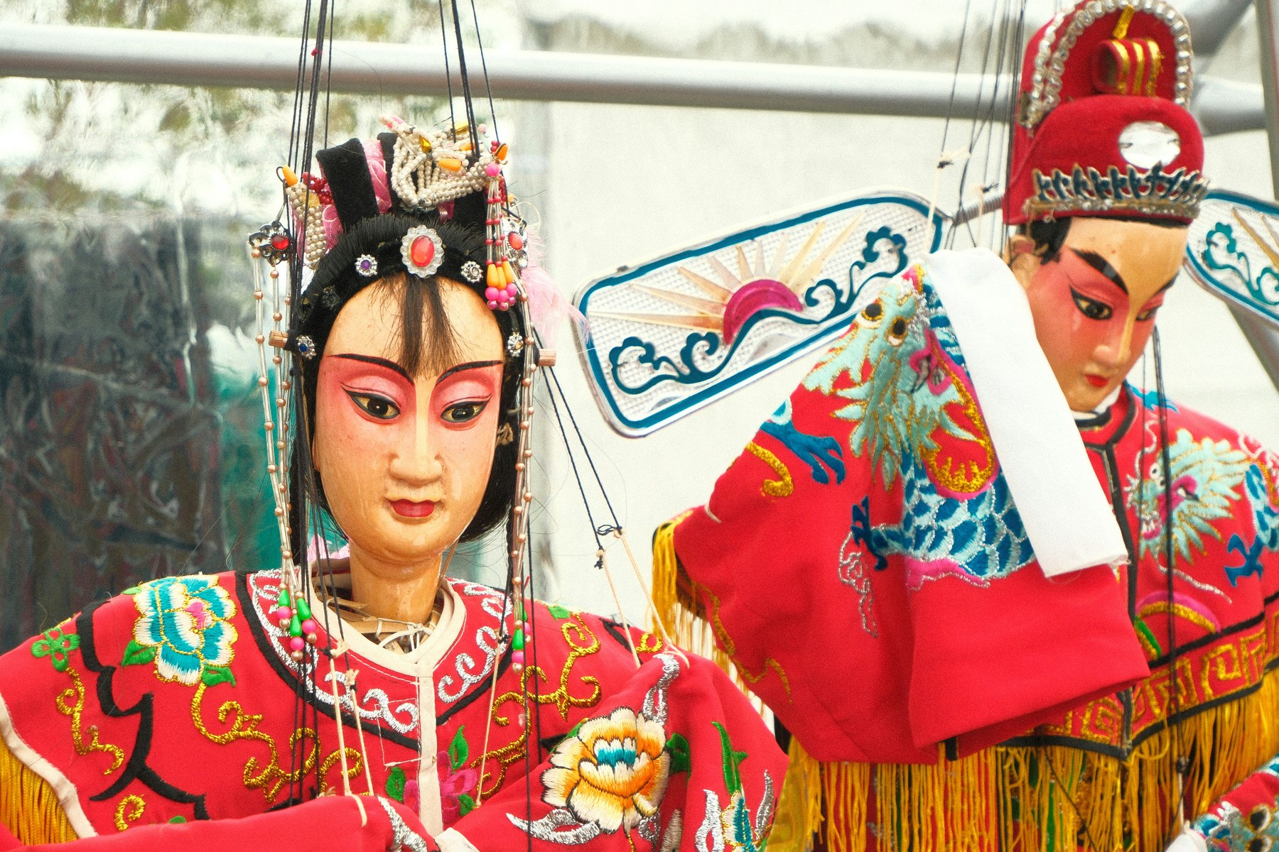 Traditional Sichuan opera costumes