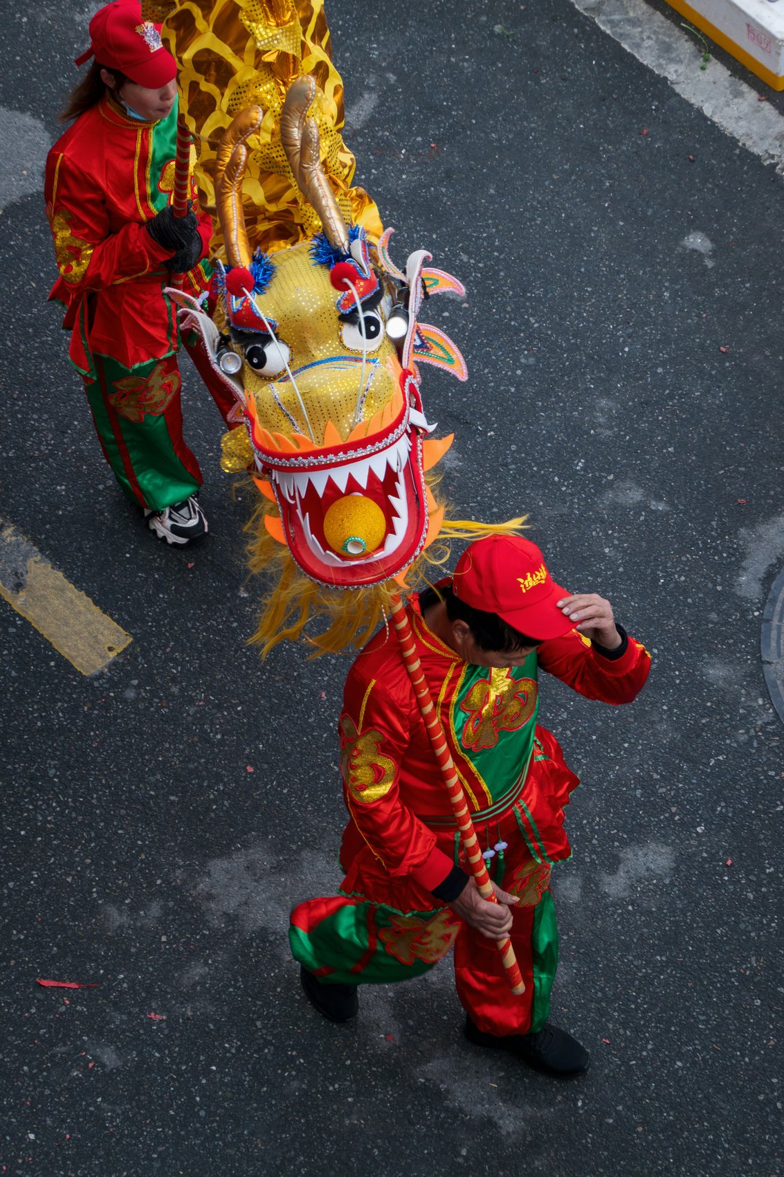 Traditional cultural procession in Fujian