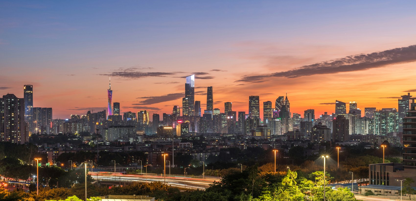 Guangzhou skyline