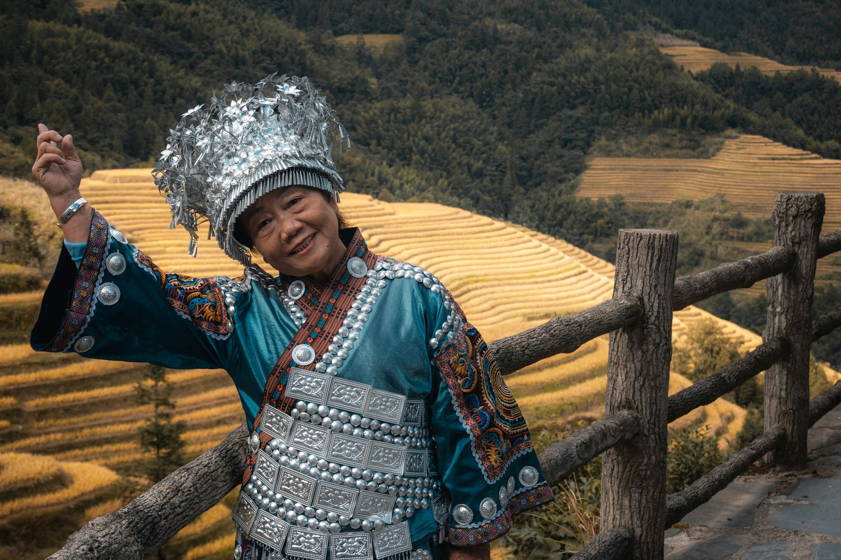 Local cultural encounter in the rice terrace region